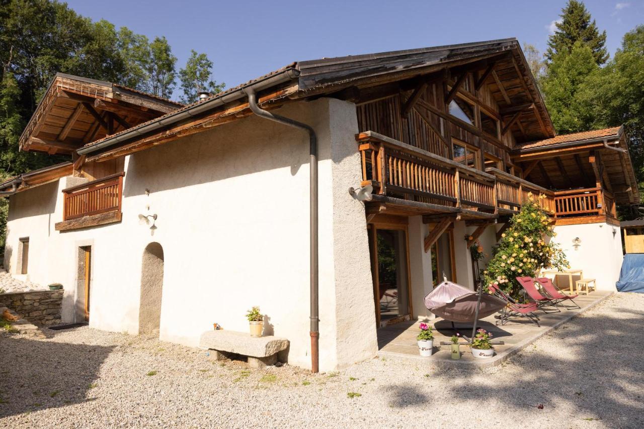 Appartamento Ferme de Faustine 2 - piscine Saint-Gervais-les-Bains Esterno foto